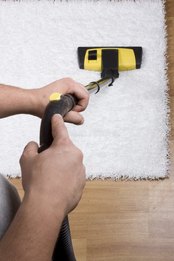Professional Carpet Cleaning Stock Image Image of male, professional