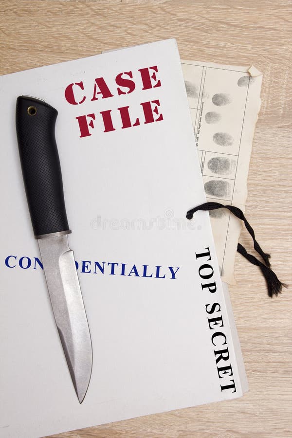 Carpeta con los ficheros confidenciales imagen de archivo libre de regalías Carpeta con los ficheros confidenciales imagen de archivo libre de regalías