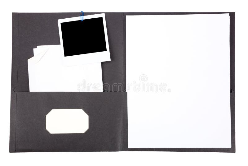Carpeta de fichero fotos de archivo libres de regalías