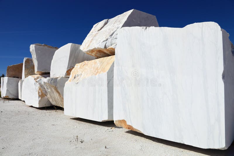 Carrara marble stock photography