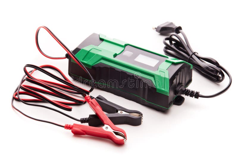 Carregador de bateria do carro imagem de stock royalty free