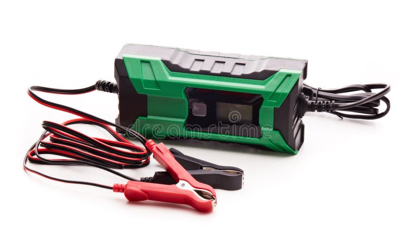 Carregador de bateria de carro foto de stock royalty free