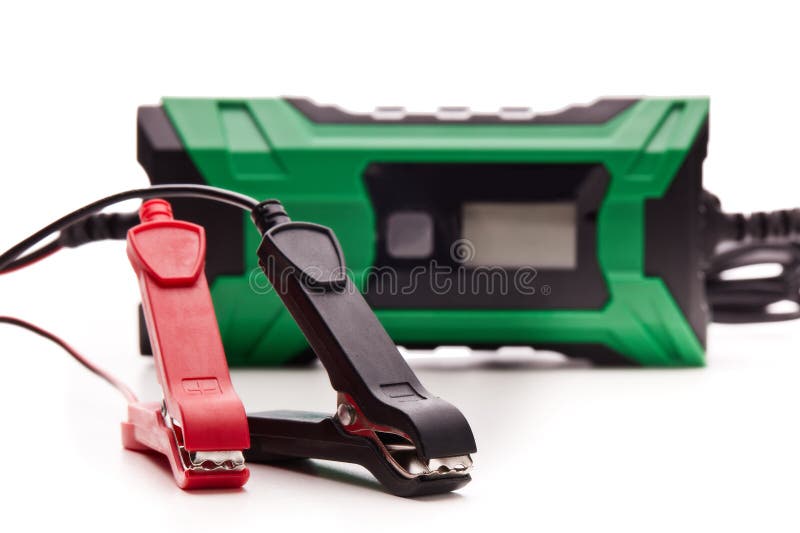 Carregador de bateria de carro imagem de stock royalty free