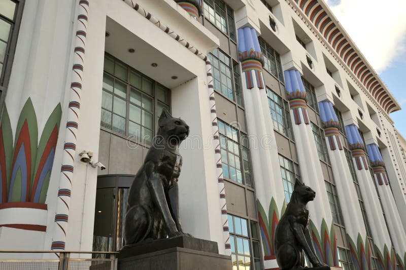 The Carreras Cigarette Factory is a large art deco building in Camden, London, in the United Kingdom.