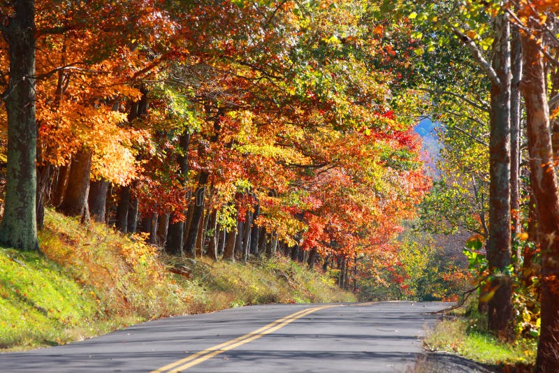 Carretera rural de Virginia Occidental fotografía de archivo Carretera rural de Virginia Occidental fotografía de archivo
