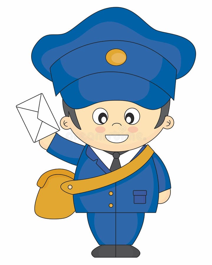 Cartoon Mail Carrier Bag Letter Stock Illustrations 580 Cartoon Mail