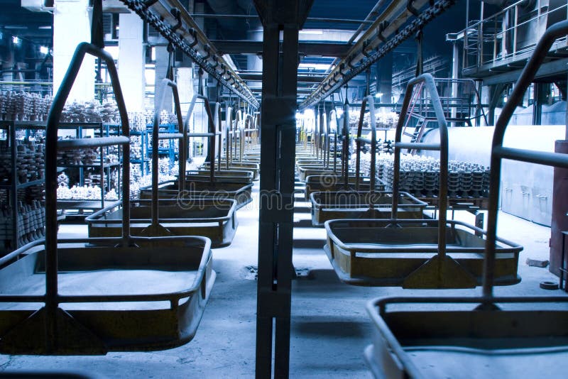 Assemblagelijn royalty-vrije stock fotografie