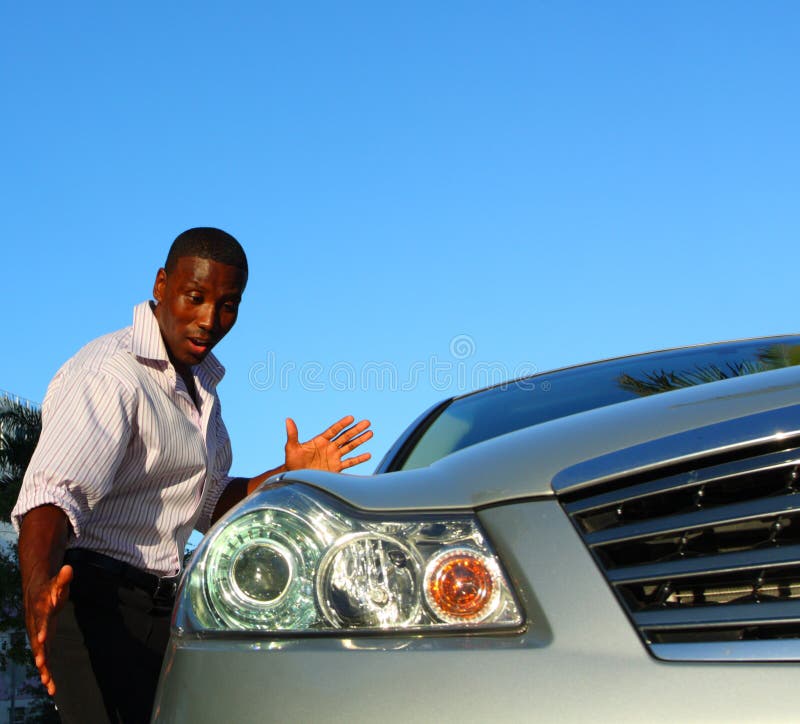 Carro brandnew foto de stock royalty free Carro brandnew foto de stock royalty free
