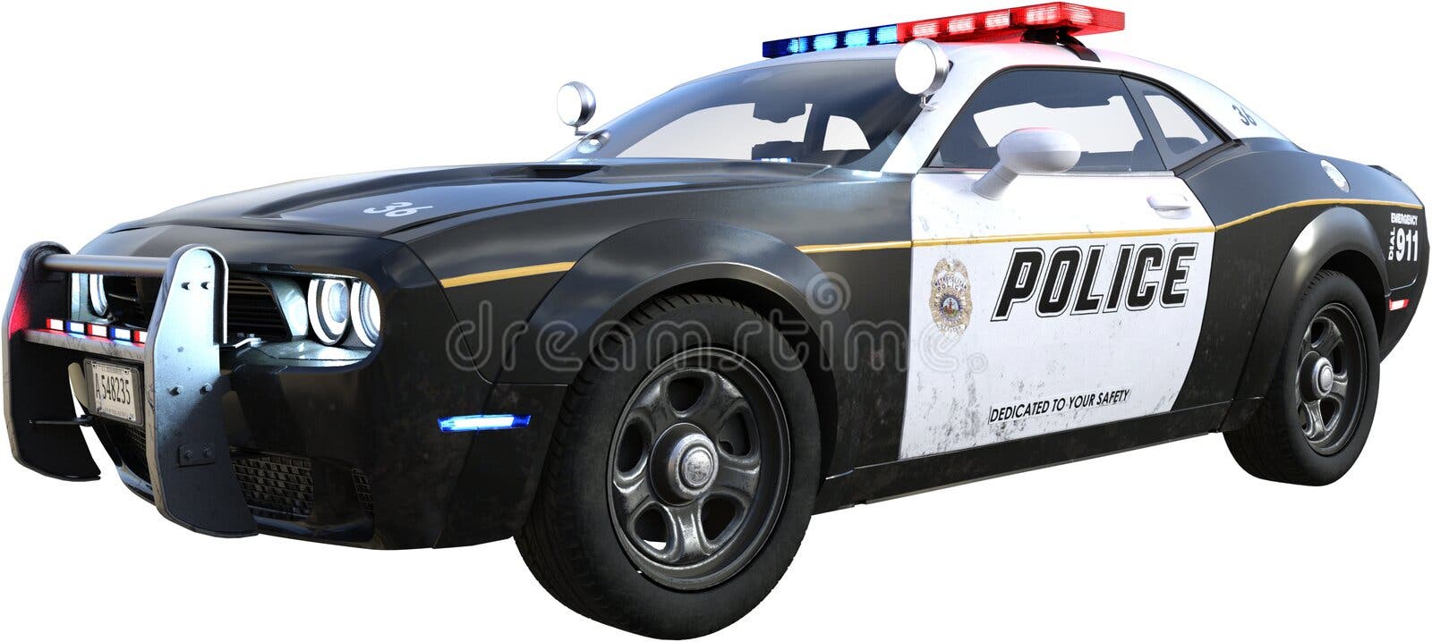 Ilustração Do Desenho Do Carro De Polícia Ilustração Stock - Ilustração de  oficial, sinal: 115637331
