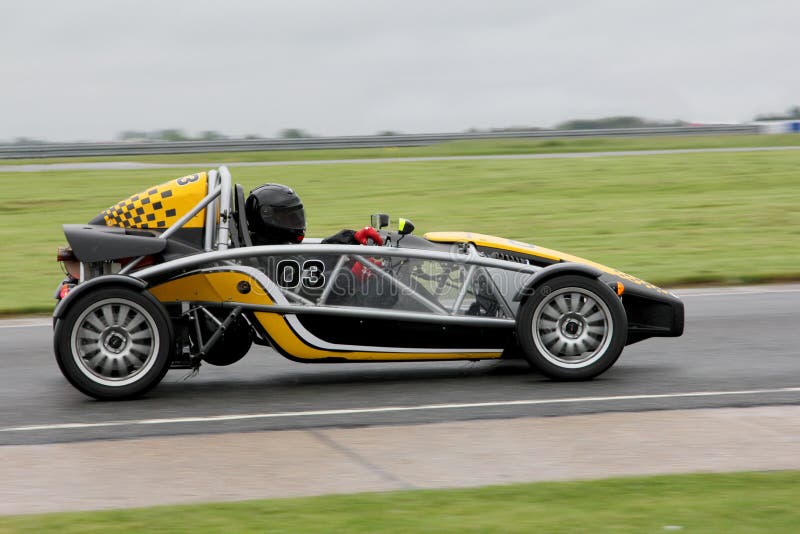 Carro de corrida imagem de stock
