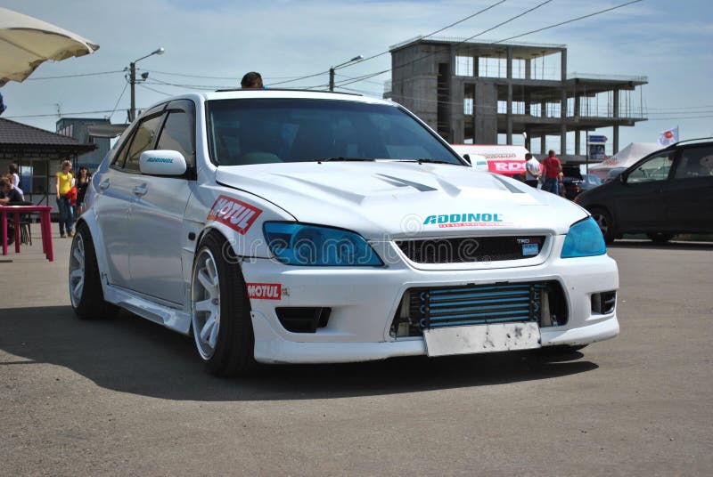 Carro De Corridas Toyota Alteza Imagem de Stock Editorial - Imagem de ...