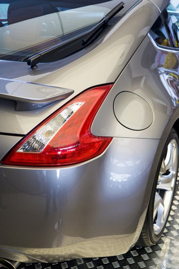 Carro de esportes moderno fotografia de stock Carro de esportes moderno fotografia de stock