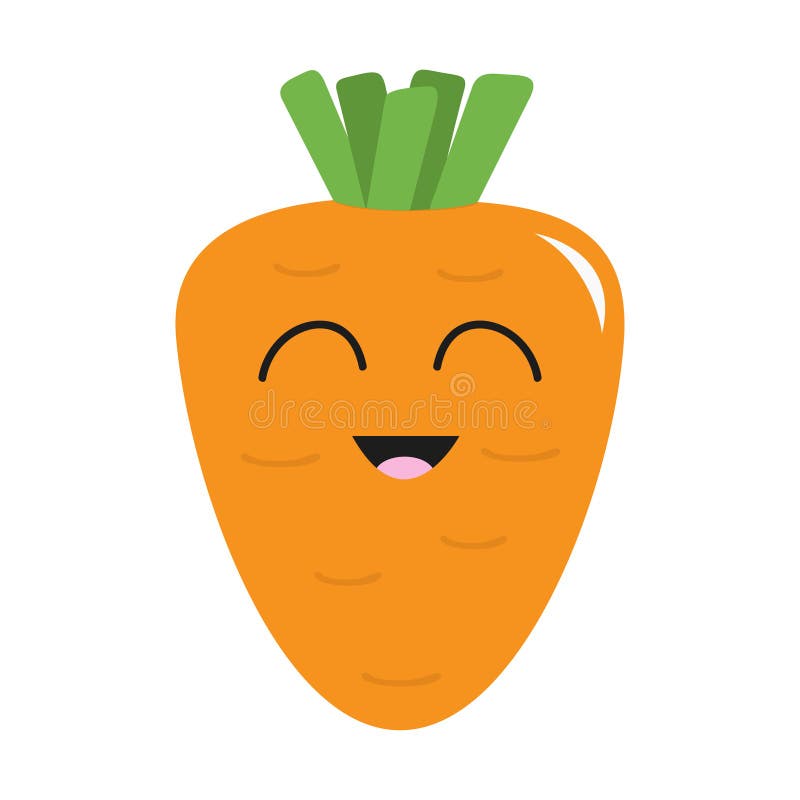 Carrot with leaves icon. Orange color. Vegetable collection. Fresh farm healthy food. Smiling face. Cute cartoon character. Educat vector illustration Carrot with leaves icon. Orange color. Vegetable collection. Fresh farm healthy food. Smiling face. Cute cartoon character. Educat vector illustration