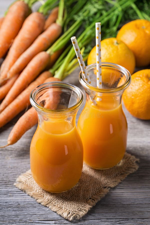 Carrot orange juice stock image. Image of detox, fresh 70129705