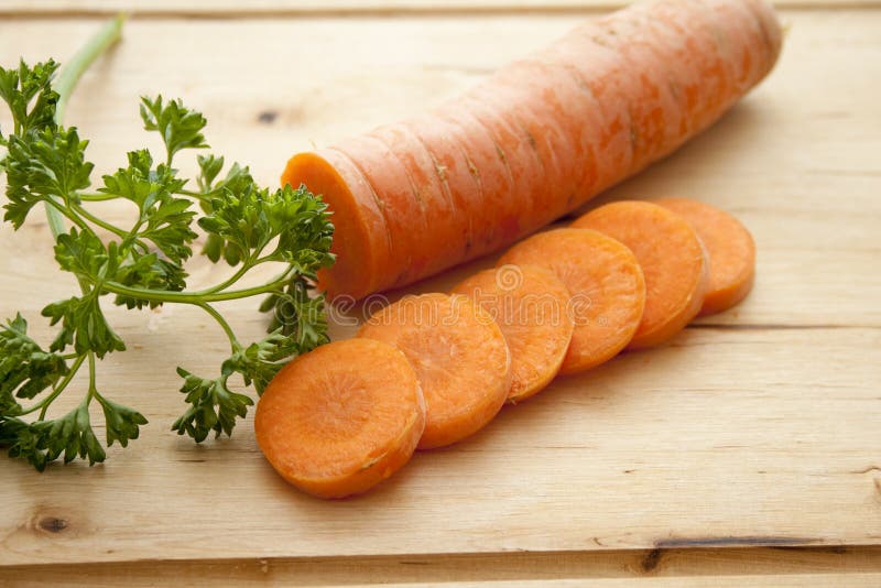 Carrot with parsley