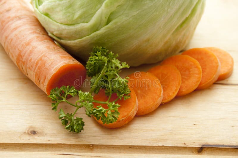 Carrot with parsley