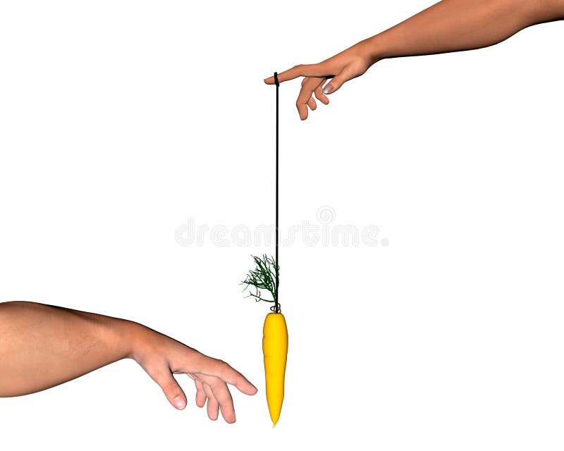Gods carrot stock illustration. Illustration of reject 48710051