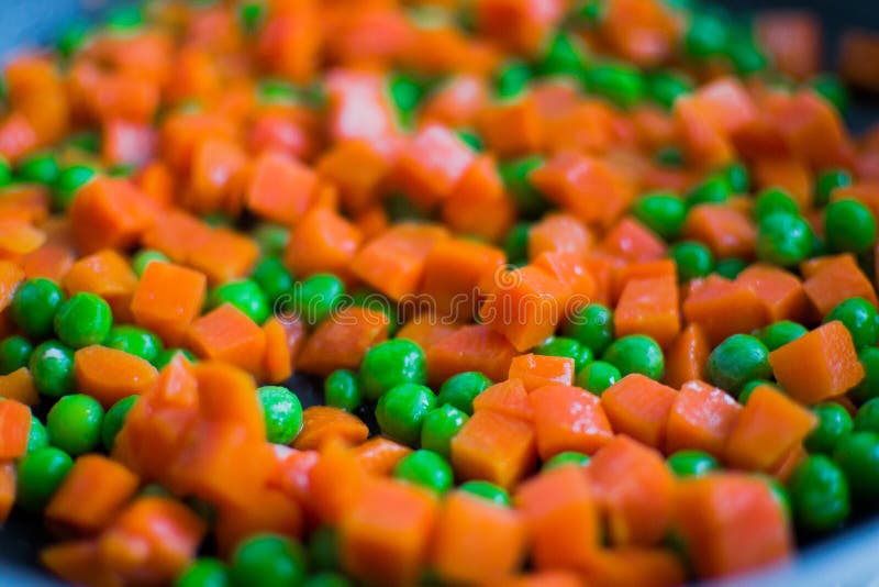 Carrots And Peas Picture. Image 95354969