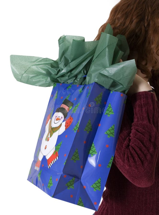 Carrying gift bag stock image. Image of gift, hope, holding 1118173