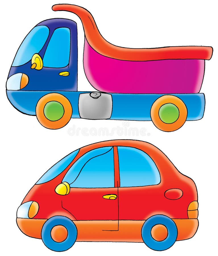 Cars stock illustration