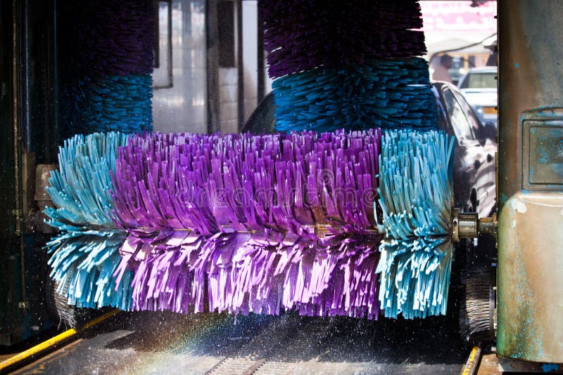 Car wash brush stock photo. Image of synthetic, touch, device 257780