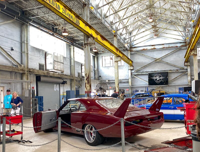 The cars displayed on the Fast and Furious Ride  at the Universal Studios Resort theme park