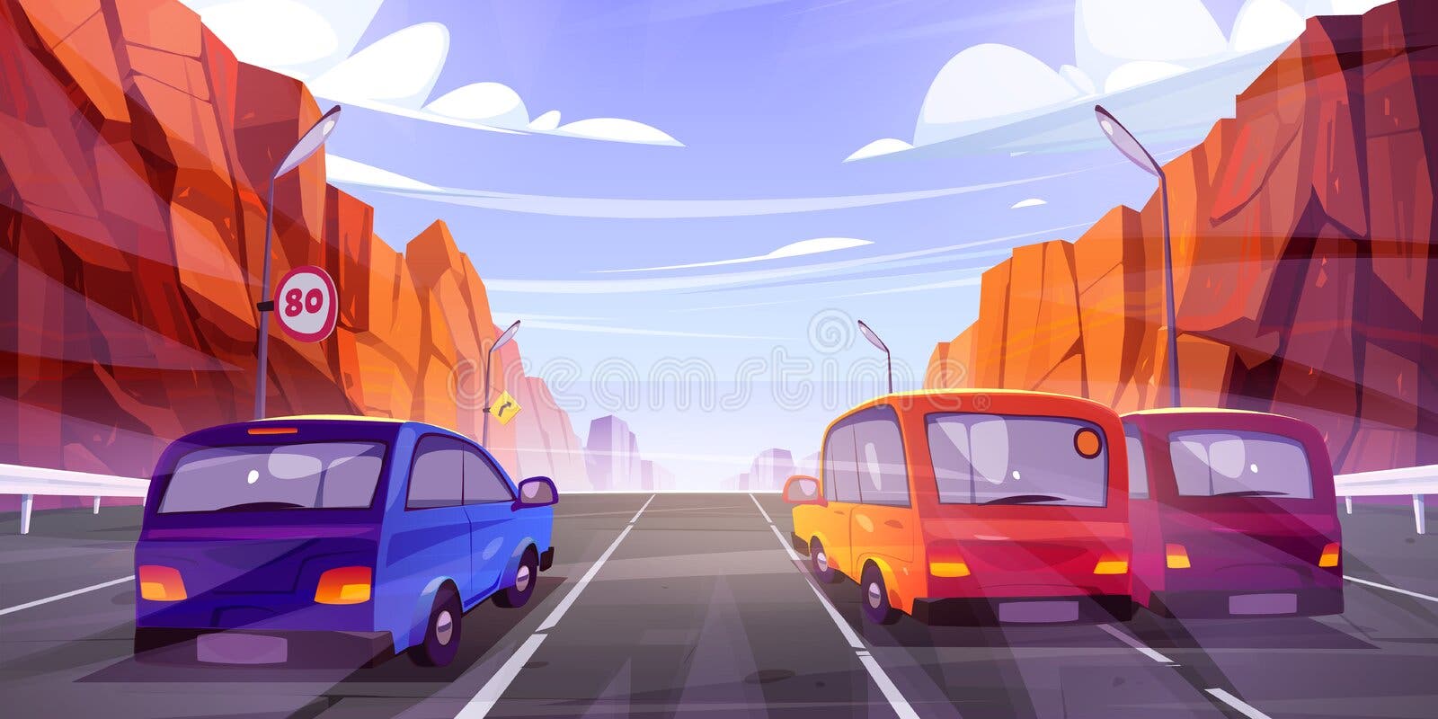 Race car driving road online platform video game Vector Image