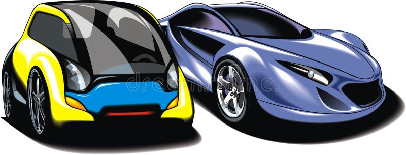 vector pixel art sci fi car isolated cartoon Stock Vector Image & Art -  Alamy