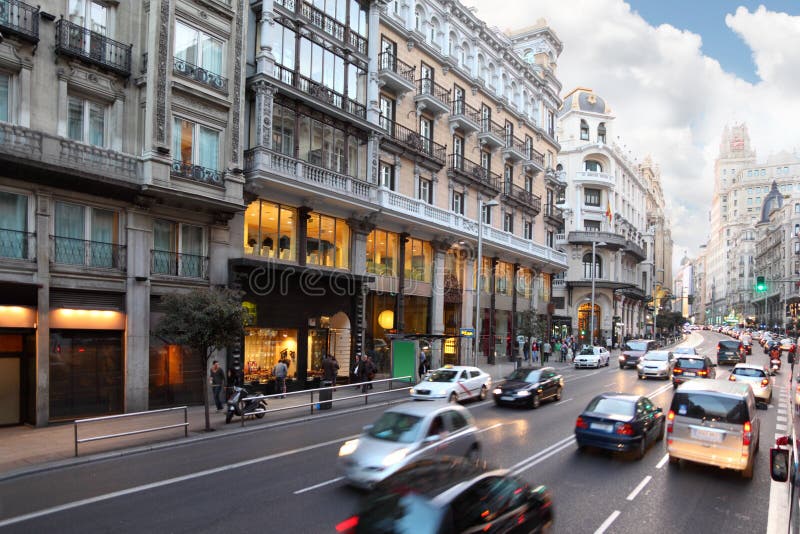 Barcelona Spain May 2023 People Walking Front Loewe Shop