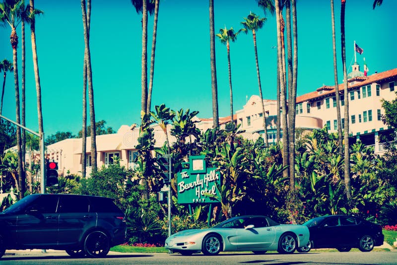 Rodeo Drive Street Sign in Beverly Hills, CA Stock Image - Image of hills,  clothes: 111668871