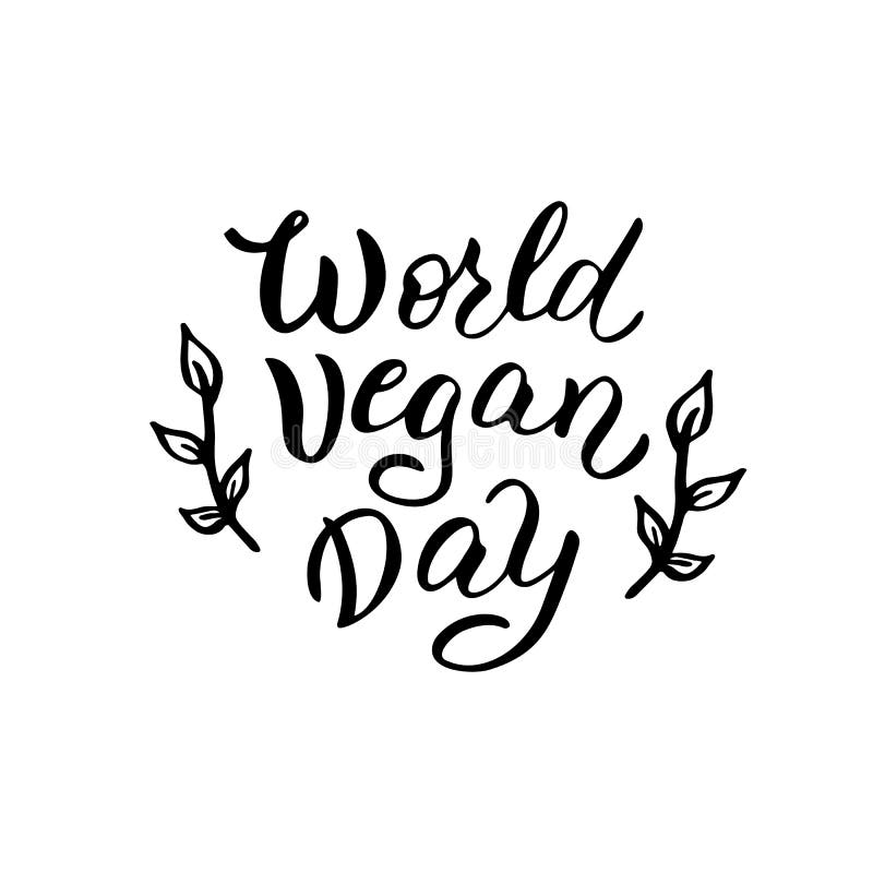 Cartão De Texto Do Dia Vegetariano Mundial No Planeta Azul Saudação  Manuscrita De Dia Vegetariano Cartaz Moderno, Adesivo, Etique Ilustração do  Vetor - Ilustração de naughty, orgânico: 162125150