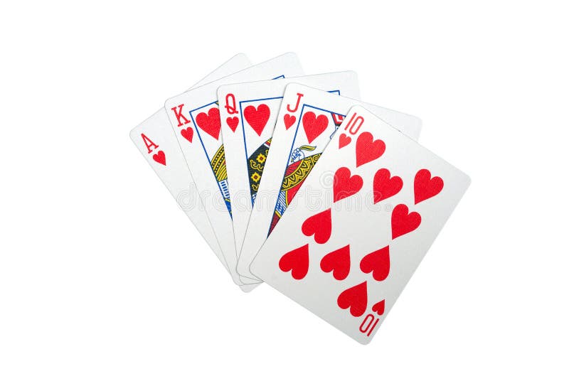 Pilha De Cartões De Jogo Uno Isolados Em Fundo Branco Imagem de