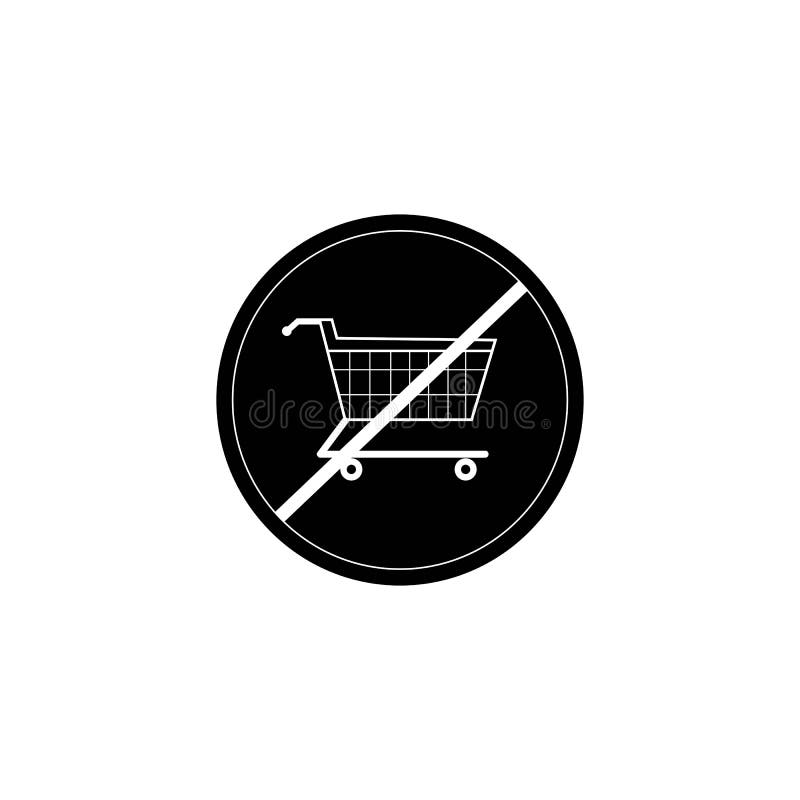 Cart icon logo vector stock illustration. Illustration of commercial