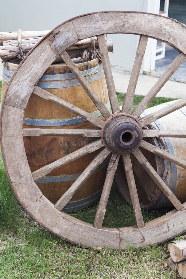 Cart wheel stock photo. Image of country, isolated, retro 85183716