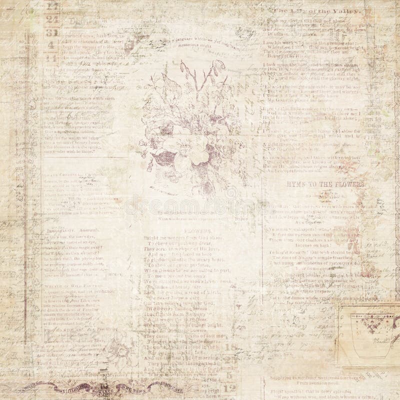 Carta da parati floreale sbiadita annata con testo fotografia stock libera da diritti Carta da parati floreale sbiadita annata con testo fotografia stock libera da diritti