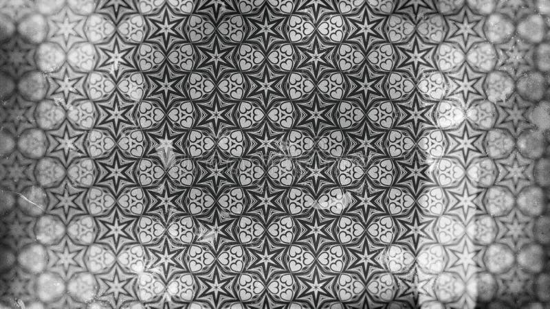 Carta da parati scura di Gray Vintage Decorative Floral Pattern royalty illustrazione gratis Carta da parati scura di Gray Vintage Decorative Floral Pattern royalty illustrazione gratis