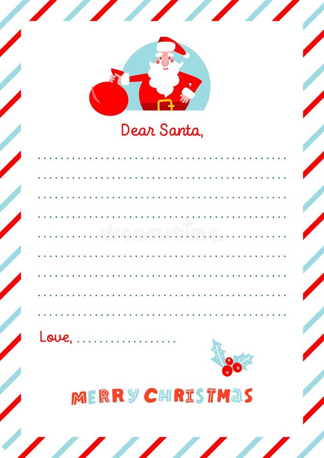 Carta De Natal A4 Para O Modelo Do Papai Noel Folha De Papel Decorada Com Ilustração De Caráter Canta E Que Tinha Desenhado a Ins Ilustração do Vetor - Ilustração de rabisco, Carta De Natal A4 Para O Modelo Do Papai Noel Folha De Papel Decorada Com Ilustração De Caráter Canta E Que Tinha Desenhado a Ins Ilustração do Vetor - Ilustração de rabisco,