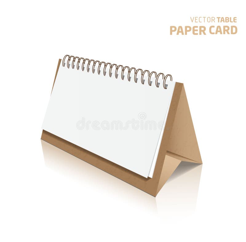 carta di carta della tavola 3d su un fondo grigio Realis di vettore royalty illustrazione gratis carta di carta della tavola 3d su un fondo grigio Realis di vettore royalty illustrazione gratis