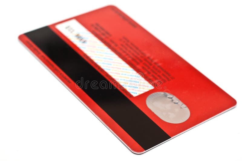 Carta di credito fotografia stock libera da diritti Carta di credito fotografia stock libera da diritti