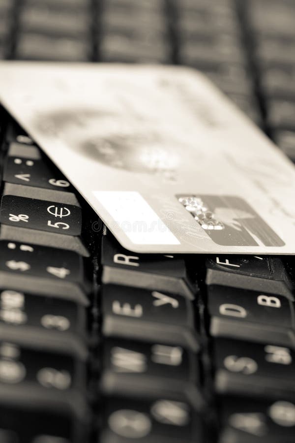 Carta di credito fotografia stock libera da diritti Carta di credito fotografia stock libera da diritti