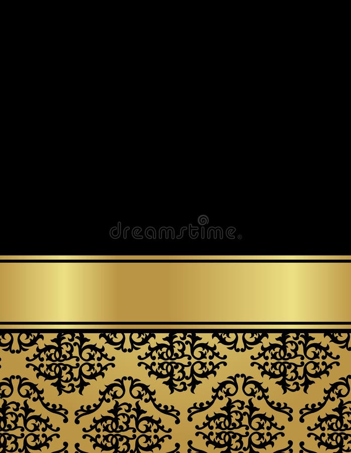 Carta di lusso d'annata con il modello senza cuciture del damasco royalty illustrazione gratis Carta di lusso d'annata con il modello senza cuciture del damasco royalty illustrazione gratis