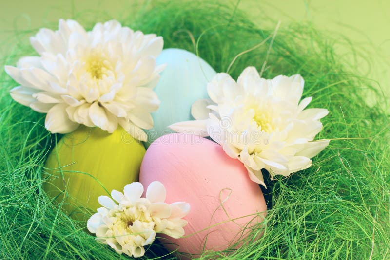 Carta di pasqua fotografia stock libera da diritti