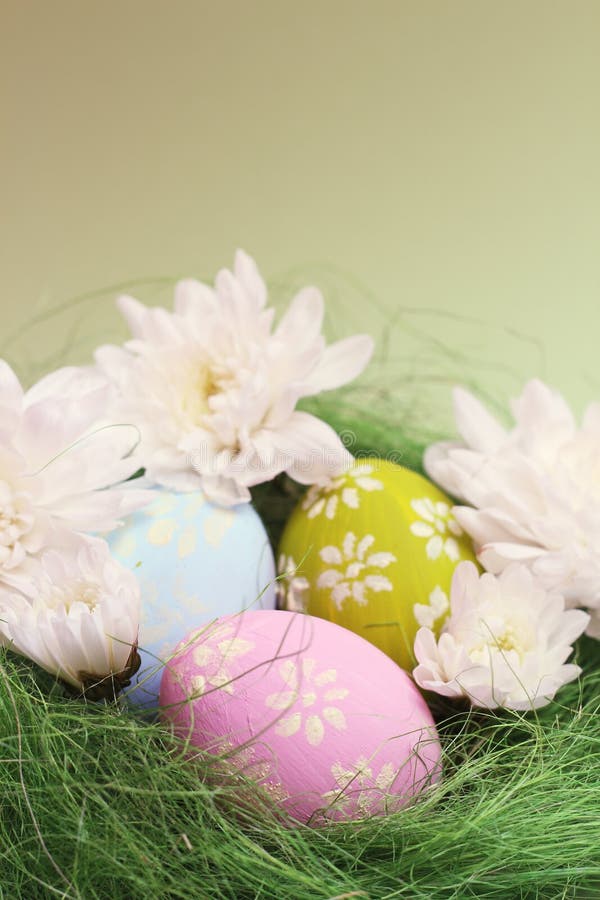 Carta di pasqua immagini stock