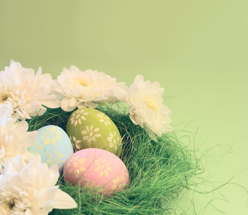 Carta di pasqua fotografia stock libera da diritti