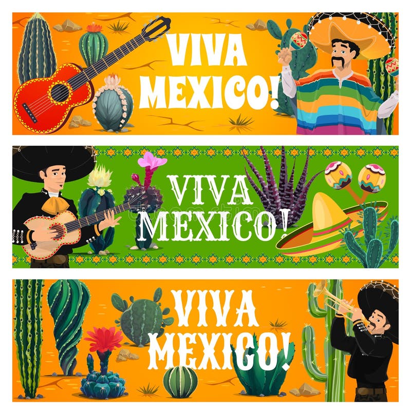 Desenhos animados cactus vestindo sombrero cartazes para a parede • posters  chapéu, bigode, cacto