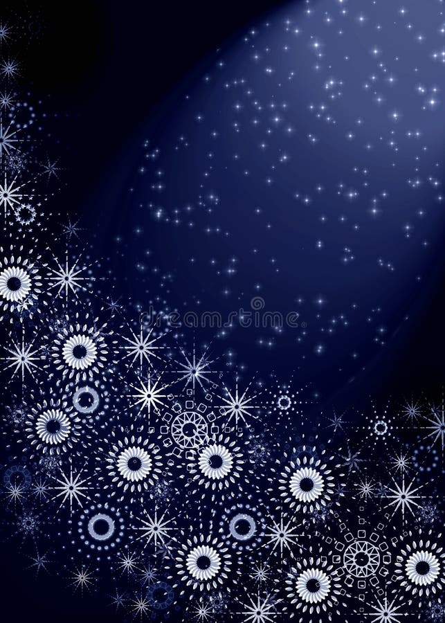 Fond d'hiver abstrait illustration de vecteur