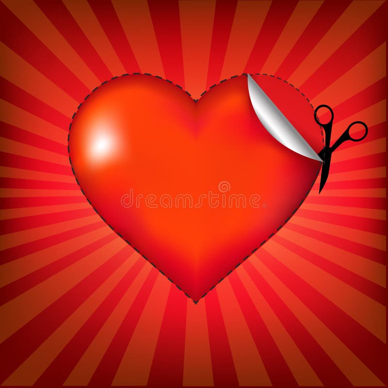 Carte de jour de valentines avec des rayons illustration libre de droits Carte de jour de valentines avec des rayons illustration libre de droits