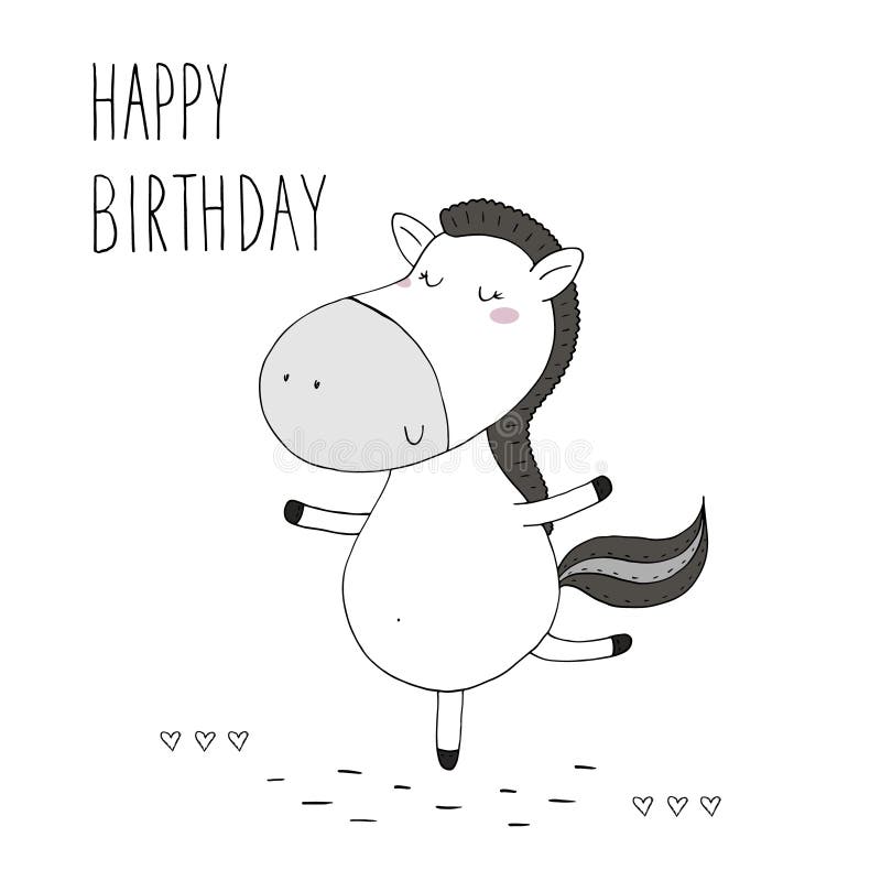 Carte anniversaire cheval joyeux anniversaire  Carte anniversaire cheval,  Carte anniversaire humoristique, Anniversaire cheval