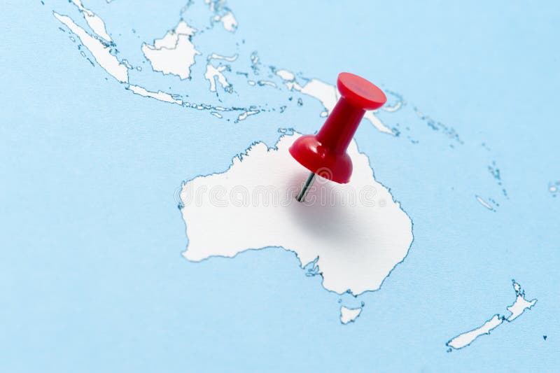 Carte de l'Australie photo libre de droits Carte de l'Australie photo libre de droits