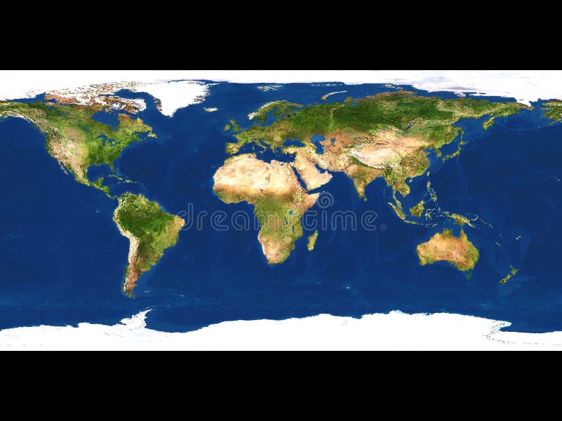 Carte de la terre illustration stock Carte de la terre illustration stock